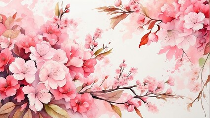 pink cherry blossom