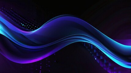 abstract background with waves