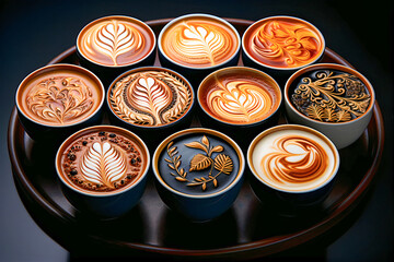 Creative Latte Designs