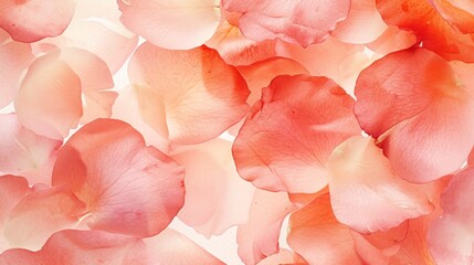 rose petals watercolor background, wallpapers, digital art