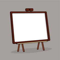 illustration chalkboard cartoon icon vector