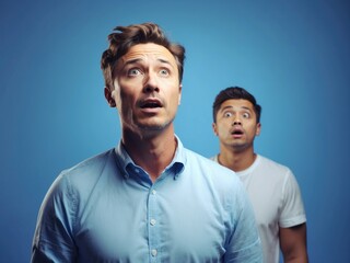 Blue Burst: Man's Astonishment