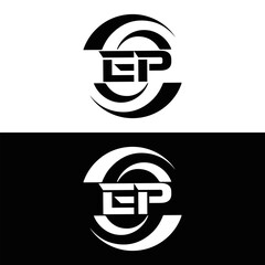 EP logo. E P design. White EP letter. EP, E P letter logo design. Initial letter EP linked circle uppercase monogram logo. E P letter logo vector design. top logo, Most Recent, Featured,