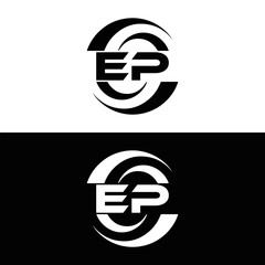 EP logo. E P design. White EP letter. EP, E P letter logo design. Initial letter EP linked circle uppercase monogram logo. E P letter logo vector design. top logo, Most Recent, Featured,