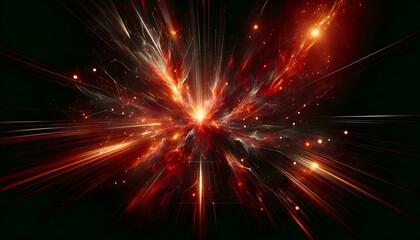 abstract background with star