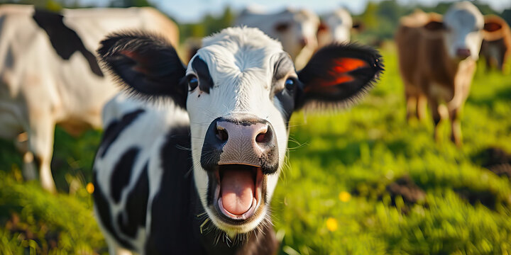 Funny Farm: Quirky Images of Farm Animals Acting Goofy and Playful