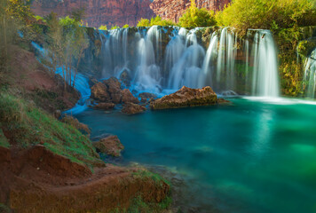 Fototapeta na wymiar Havasu Falls Arizona