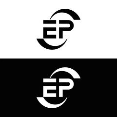 EP logo. E P design. White EP letter. EP, E P letter logo design. Initial letter EP linked circle uppercase monogram logo. E P letter logo vector design. top logo, Most Recent, Featured,