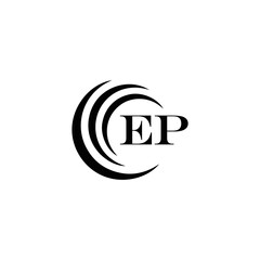 EP logo. E P design. White EP letter. EP, E P letter logo design. Initial letter EP linked circle uppercase monogram logo. E P letter logo vector design. top logo, Most Recent, Featured,