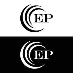 EP logo. E P design. White EP letter. EP, E P letter logo design. Initial letter EP linked circle uppercase monogram logo. E P letter logo vector design. top logo, Most Recent, Featured,