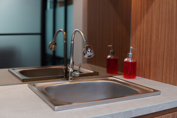 modern kitchen sink