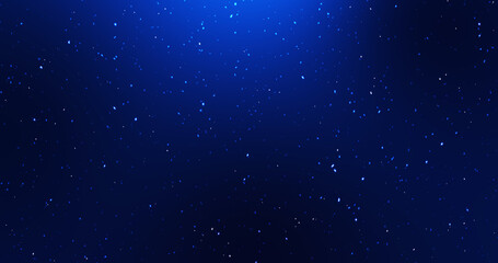 Particles falling defocused tiny glittering dust falling down animation.Star raining abstract space motion background glistering with bokeh for Christmas and new year festive season.2025,2026,2027.