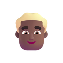 Fototapeta premium Man: Blond Hair Medium-Dark Skin Tone