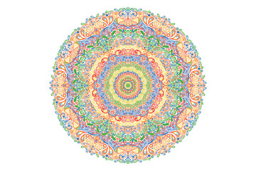 Colorful Mandala Ornament Vector