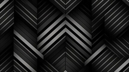Obraz premium black and white geometric pattern from
