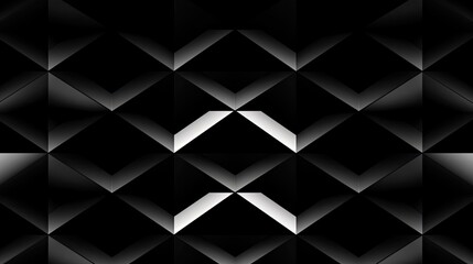 Obraz premium black and white geometric pattern from