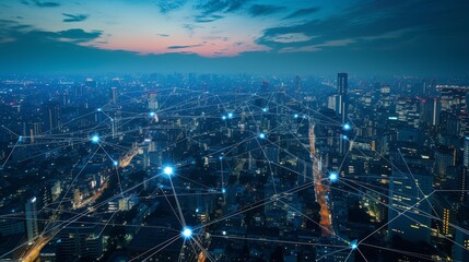 Skyline Signals: Tracing the Path of Wireless Connectivity
