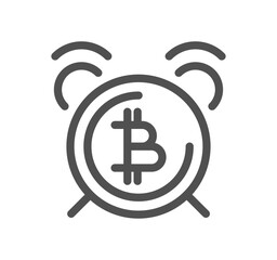 Currency related icon outline and linear vector.