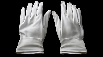 Obraz premium simple illustration of cotton gloves