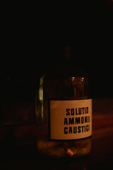 A pharamceutical liquid in a jar, Solutio Ammonii Caustici - 727197904