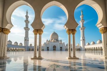The Grand Mosque creates a Holy and Peaceful Atmosphere