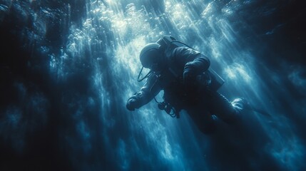 Aquatic Ascent - obrazy, fototapety, plakaty