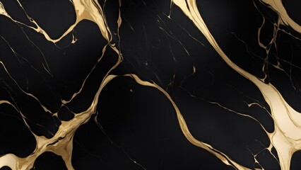 Premium luxury Black and gold marble background