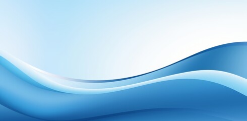 Fototapeta premium large blue waves crashing in the style of selective focu 