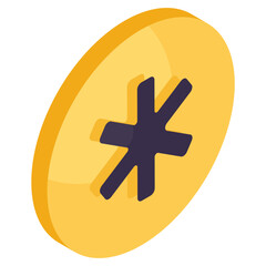 Obraz premium A creative design icon of medical sign