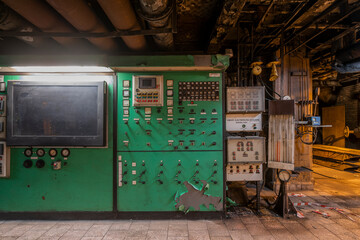 Forgotten Relics of Industrial Engineering, Urban Decay, Architectural Heritage, Industrial Archaeology, and the Haunting Beauty of Decaying Powerplant