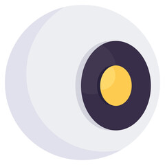 A premium download icon of eyeball 