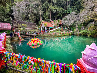 Wat tham Chiang Dao, cave in Chiang Mai, Thailand