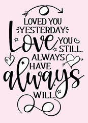 Vector graphic for love, valentine's day, design for print. Love themed design. It can be used in t shirt designs for Valentine's Day.