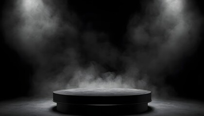 burning cigarette in a black ashtray