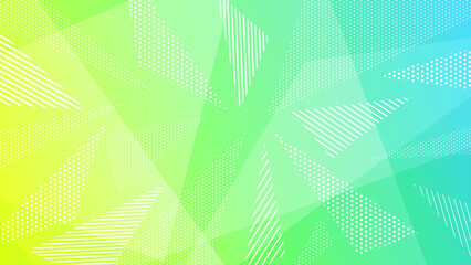 グラデーションと幾何学の背景　ベクター素材