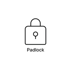 Obraz premium Padlock icon