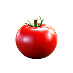 tomato isolated soft smooth lighting only png premium high quality