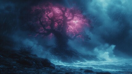 Naklejka premium Mystic Sentinel