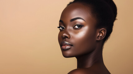 a beautiful black woman
