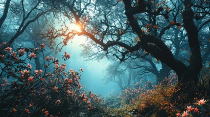 Fototapeta na wymiar Enchanted Dawn