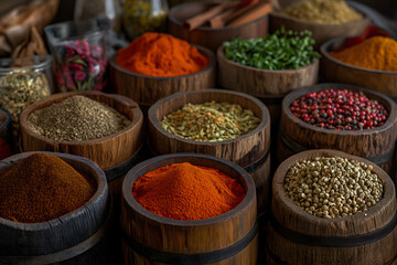 Spice Palette: A Melange of Flavors