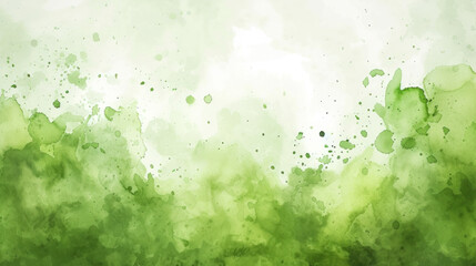 Abstract green watercolor Background st. patrick's day abstract background