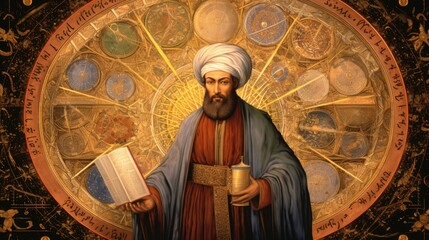 Obraz premium Medieval Muslim scientists provided advances in modern science
