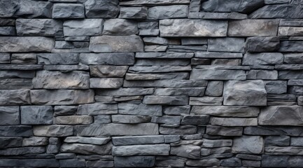 Fototapeta premium Predominantly black pebble concrete texture enhanced by scattered grey pebbles, creating a striking visual contrast.