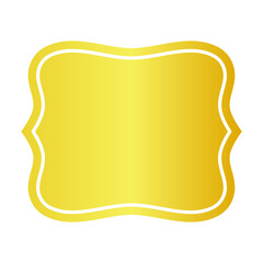 Vintage Labels and Gold frame design.