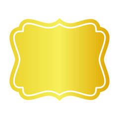 Vintage Labels and Gold frame design.