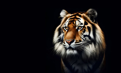 Fototapeta premium portrait of a Bengal tiger