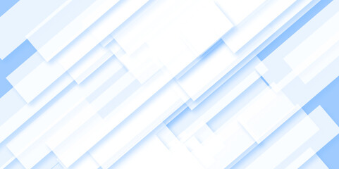Fototapeta premium Abstract blue-white geometric vector background. Digital diagonal geometric vector elements and can be Bright modern minimal lines texture creative design.