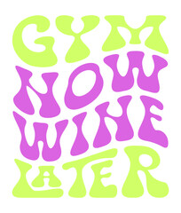 Retro Gym Craft Design. T-shirt Design. Illustration