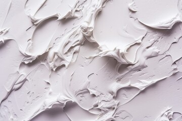 Cosmetic texture of clay. White mud mask for face and body. Abstract background